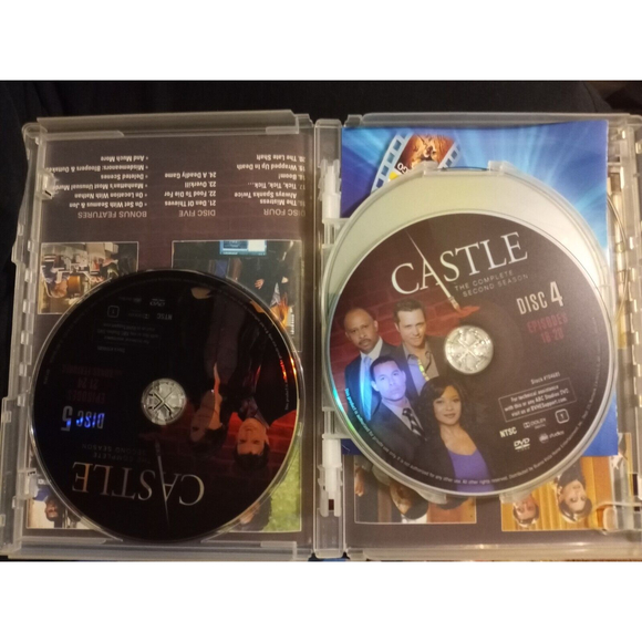 Castle Dvd Complete Set Of Season 1 And 2 - Picture 7 of 7